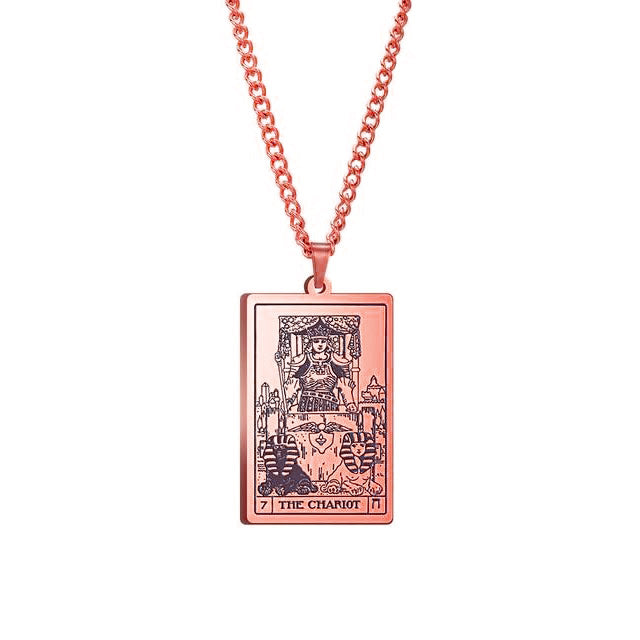 Vintage Tarot Necklace  ✨Buy One, Get One 50% Off!!✨