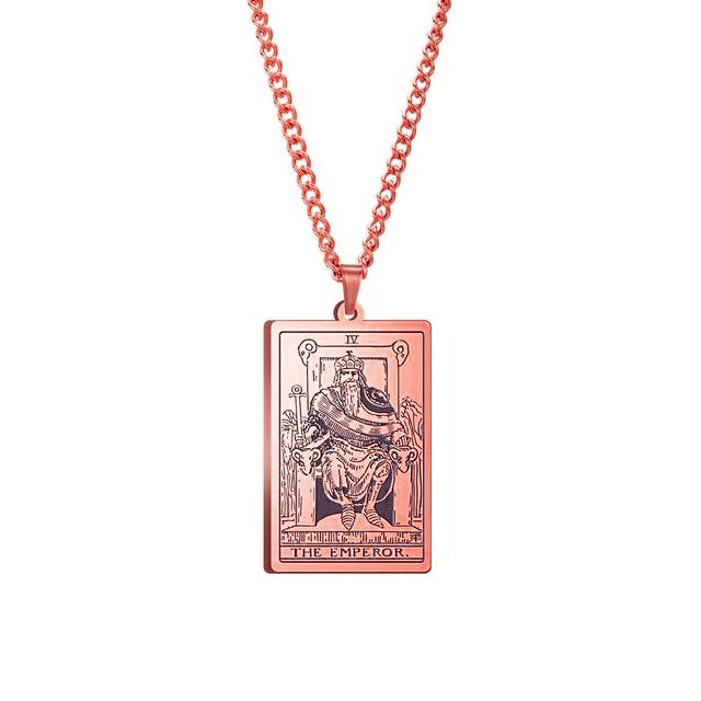 Vintage Tarot Necklace  ✨Buy One, Get One 50% Off!!✨