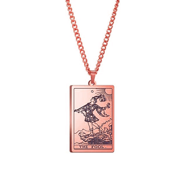 Vintage Tarot Necklace  ✨Buy One, Get One 50% Off!!✨