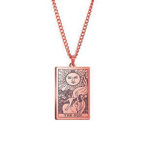 Vintage Tarot Necklace  ✨Buy One, Get One 50% Off!!✨