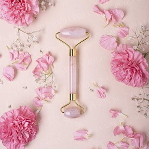 Rose Quartz Massage Roller